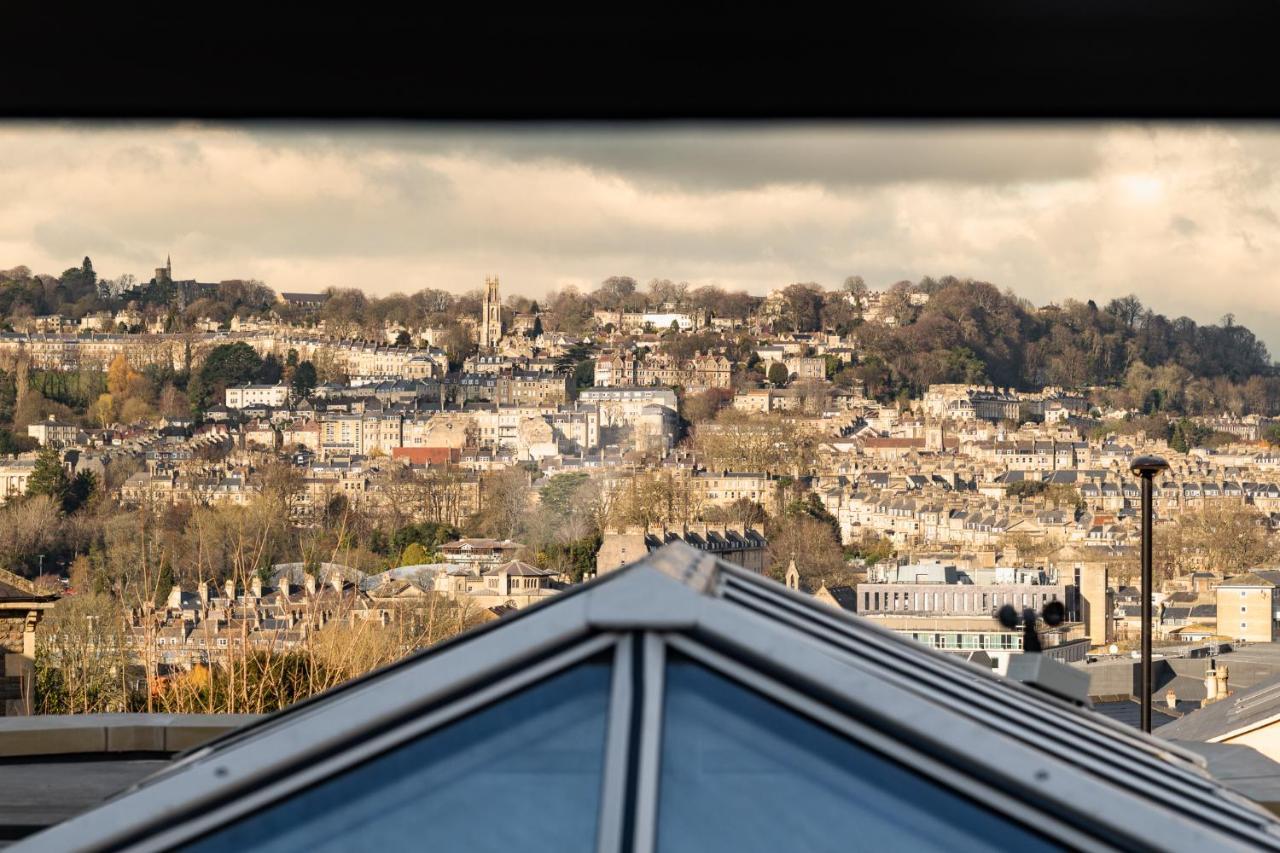 باث Leighton House - Boutique Guesthouse المظهر الخارجي الصورة View of Bath from the Bath and Wells Cathedral
